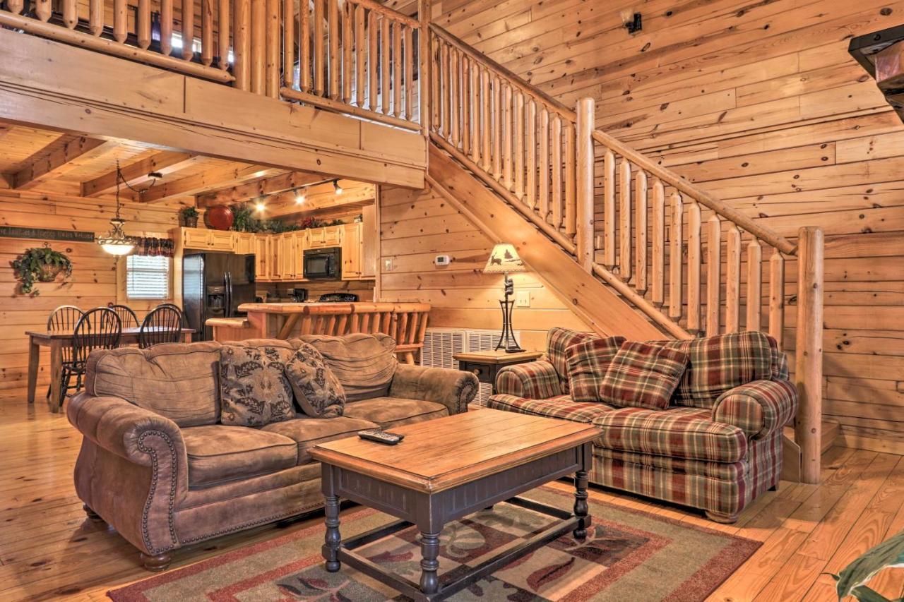 Pigeon Forge Cabin With Games, 1 Mi To Parkway! Ngoại thất bức ảnh