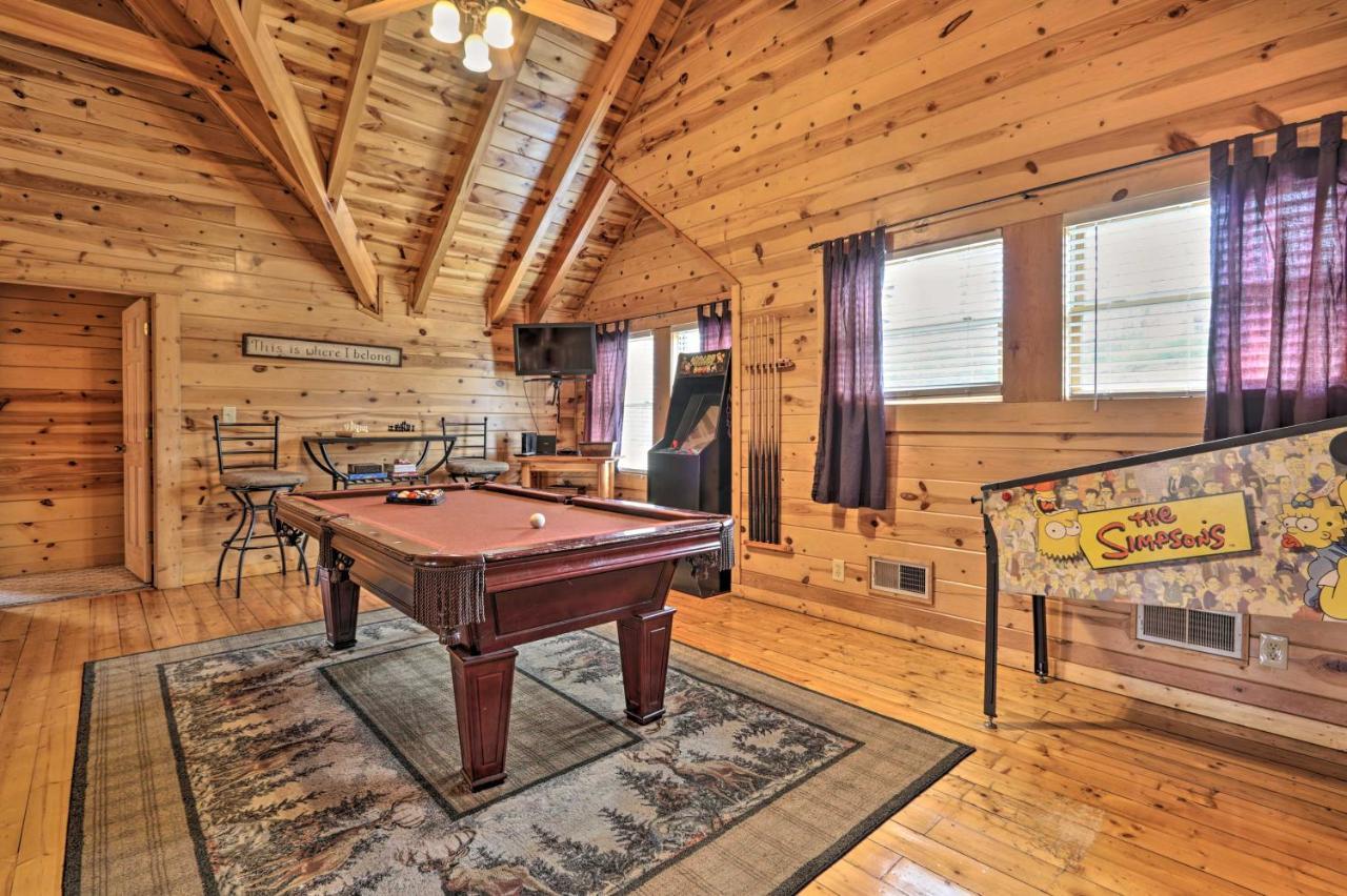Pigeon Forge Cabin With Games, 1 Mi To Parkway! Ngoại thất bức ảnh